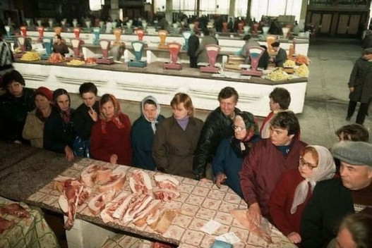 Նովոկուզնեցկի կենտրոնական շուկան 1991-ին