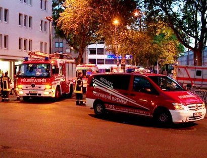 Пожар в центре для мигрантов в Германии: десятки раненых
