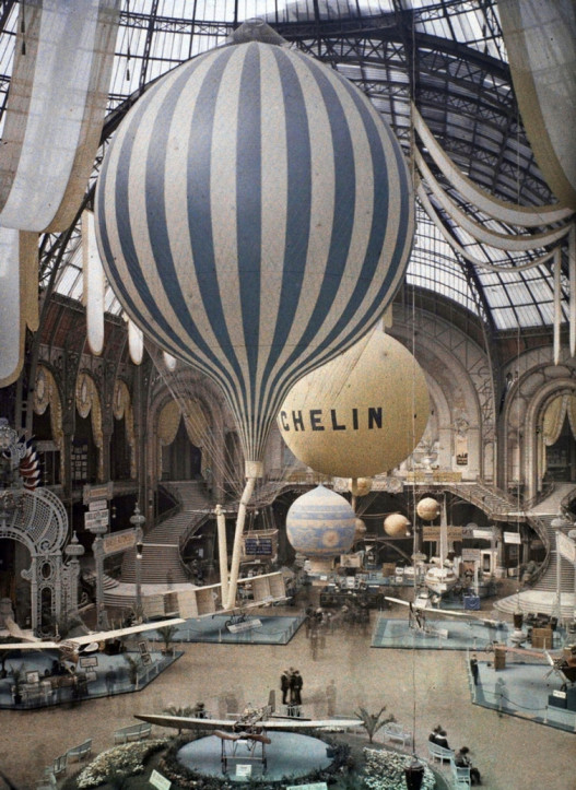 Воздушные шары, Париж, 1914 год