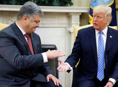 Ukraine's Poroshenko Hails Domestic Reforms As He Pushes Trump For Support