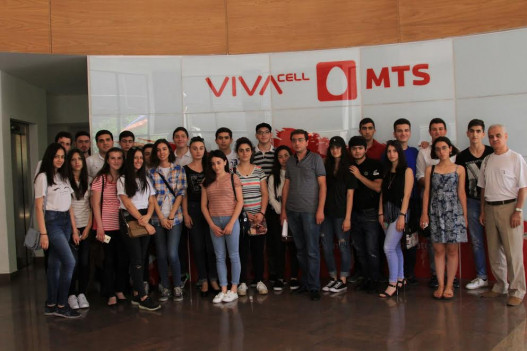 Master class in the frames of ''Basics of Telecommunication'' subject. VivaCell-MTS