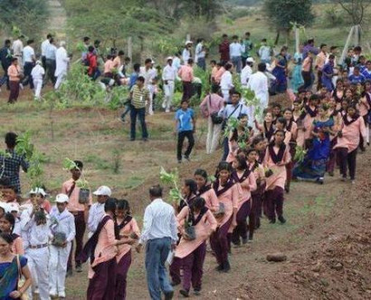 Мировой рекорд: в Индии за 12 часов посадили 66 млн деревьев