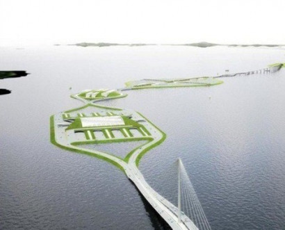 China Focus: Main structure of world's longest sea bridge finished