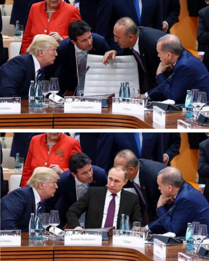 Российские пропагандисты громко опозорились из-за фото с Путиным на саммите G20: россияне публикуют обработанное в Фотошопе фото, но обман вскрылся - кадры