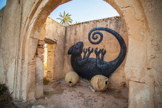 150 նկարիչներ Թունիսի անշուք քաղաքներից մեկը վերածել են պատկերասրահի՝ բաց երկնքի տակ