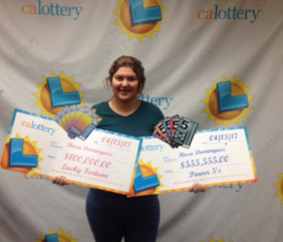 Californian girl, 19, wins the lottery twice in a WEEK taking home more than $600,000 from two scratcher tickets