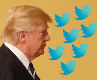 Trump sued for blocking users on Twitter