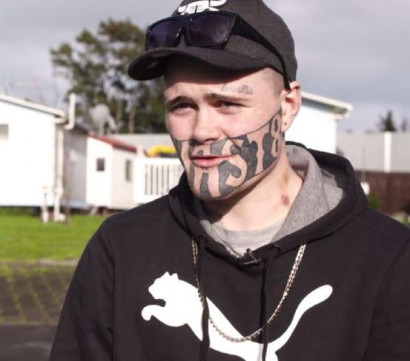 A TEENAGE dad whose face is half-covered by a tattoo saying ‘DEVAST8’ has spoken out about his difficulty getting a job.
