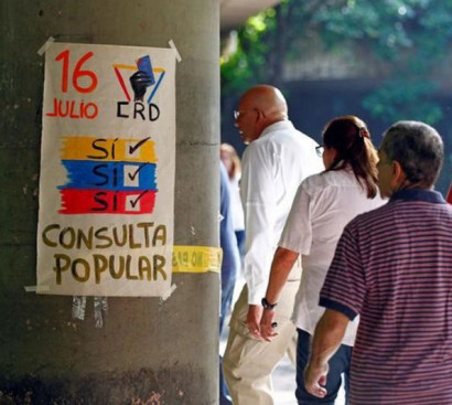 Venezuela opposition says 7 million vote in anti-Maduro poll