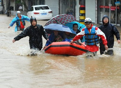Наводнение в китайской провинции Юньнань унесло жизни десяти человек