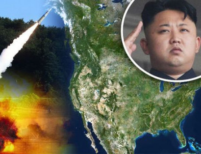 Kim Jong-un boasts North Korea's missiles 'can hit ALL of US' in threat to Donald Trump