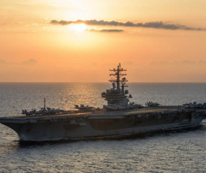 American nuclear aircraft carrier can send to the area of the Korean Peninsula