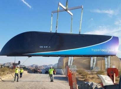 Опубликовано первое видео тестирования Hyperloop One