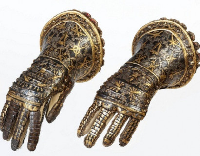 Великолепный образец древнего дамасского искусства: Как создавались парадные перчатки XVII века