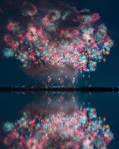 Невероятно красивые фотографии с японского фестиваля фейерверков «Hanabi Taikai»