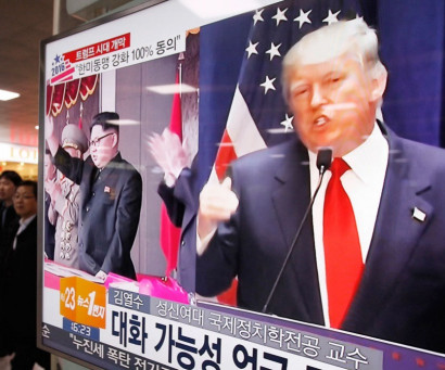 Трамп пригрозил Ким Чен Ыну "невиданными испытаниями"