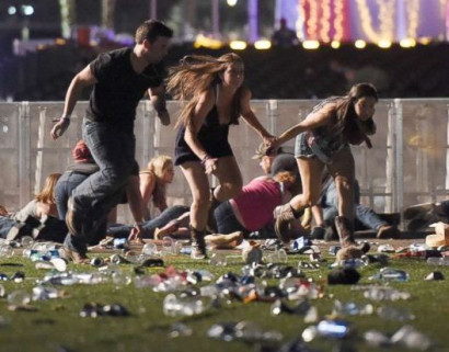 Las Vegas shooting death toll rises to 58, no apparent connection to terror