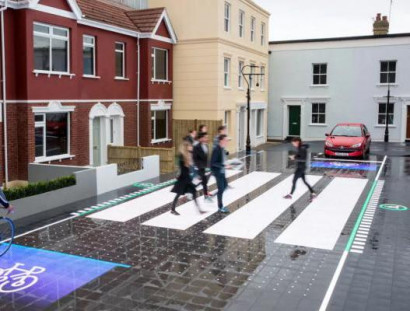 В Лондоне появился умный пешеходный переход