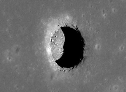 На Луне нашли гигантский туннель