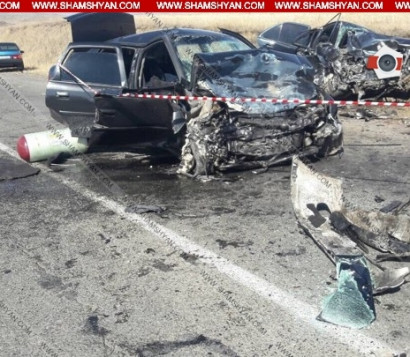 Ողբերգական վթար Արագածոտնում. ճակատ-ճակատի բախվել են Mercedes-ն ու Opel-ը. կա 1 զոհ, 3 վիրավոր