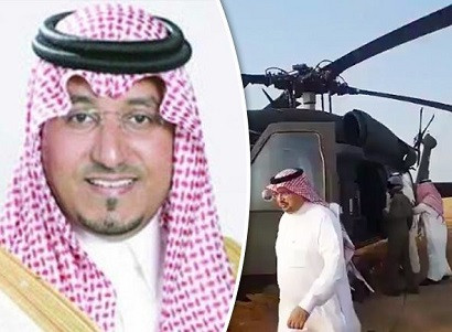 Saudi helicopter crash reportedly kills high-ranking prince