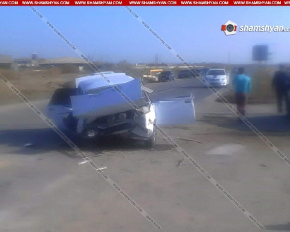 Արարատում 26-ամյա վարորդը «ՎԱԶ-2107»-ով մխրճվել է «ԿամԱզ»-ի մեջ, կա 1 զոհ, 3 վիրավոր
