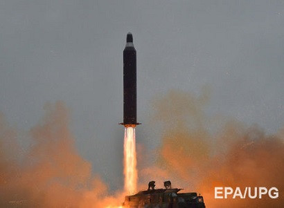 North Korea releases video showing the launch of the Hwasong-15 missile