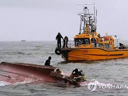 Դեղին ծովում ձկնորսական նավի և տանկերի բախման հետևանքով 13 մարդ է զոհվել