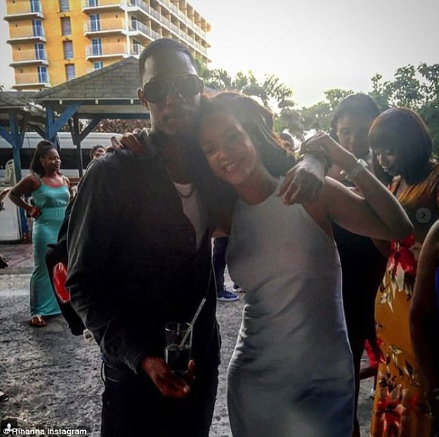 'Just last night I held you in my arms!' Rihanna's cousin, 21, is shot dead in Barbados