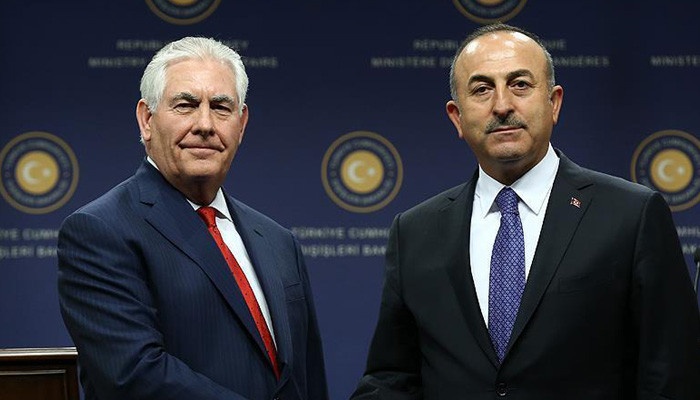 FM Çavuşoğlu holds phone call with US counterpart Tillerson upon resumption of visa services