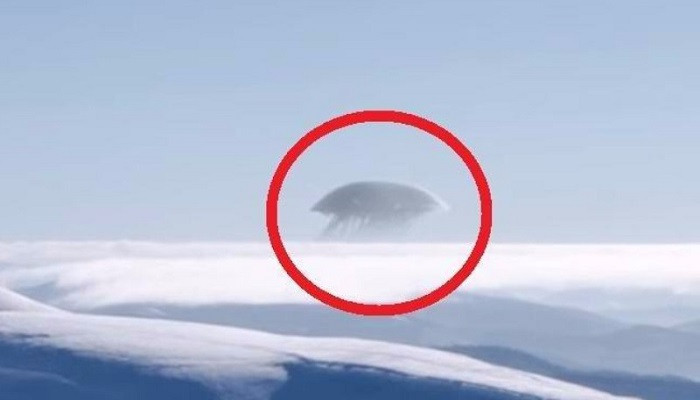 В горах Кавказа засняли на видео гигантскую «медузу»