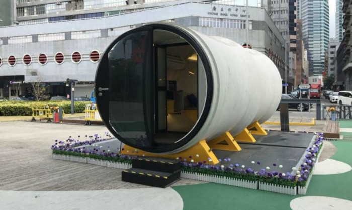 Жизнь в бетонной трубе: в Гонконге предложили строить жилье в водопроводных трубах