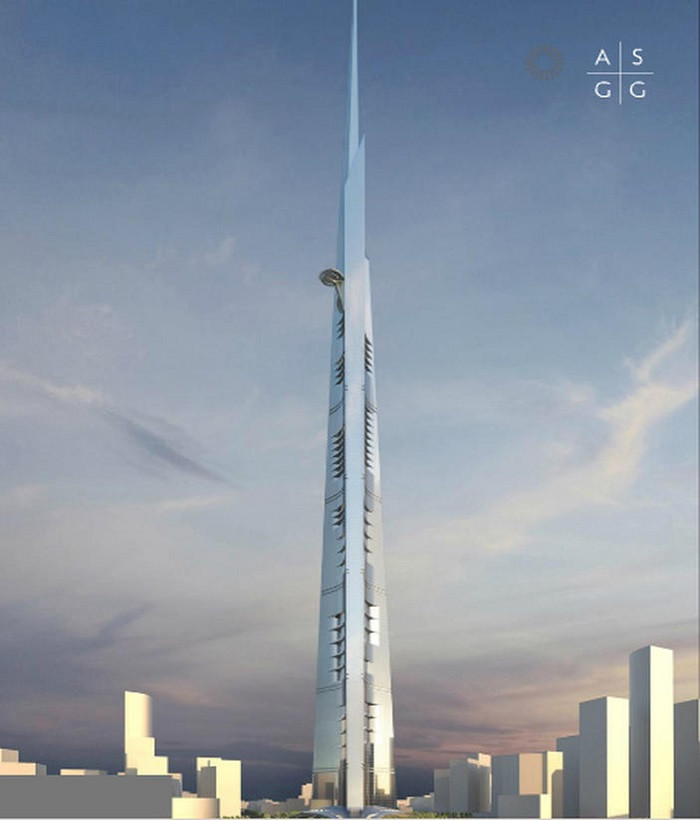 1000 метров, 252 этажа: Башня Джедды - самая высокая в мире