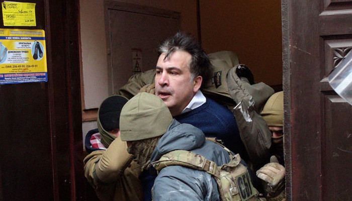 Саакашвили везут в аэропорт Борисполь