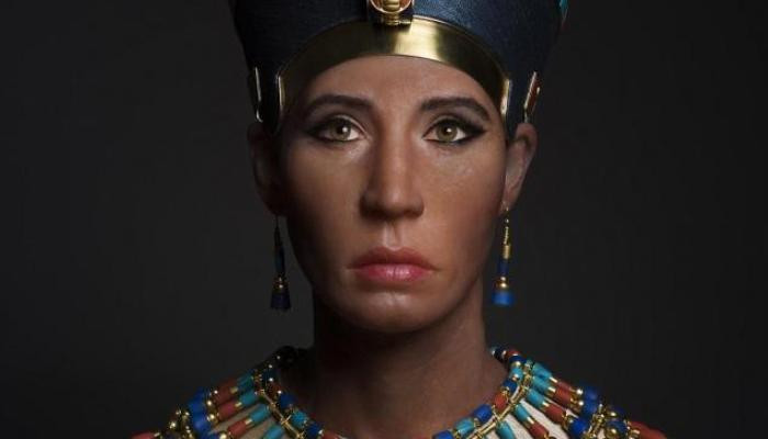 Scientists have restored the face of the alleged mother of Tutankhamun