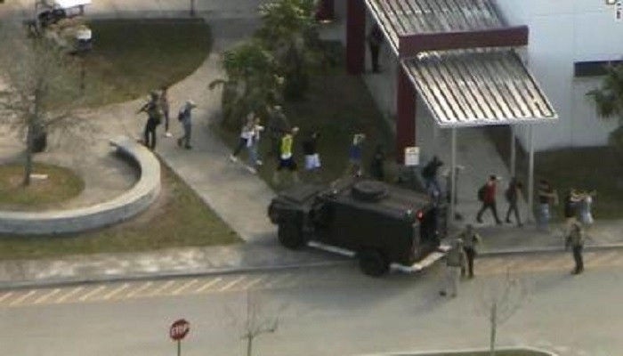 At least 17 dead in Florida school shooting