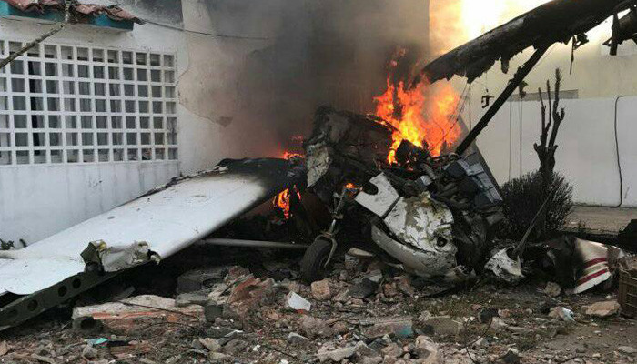 Վենեսուելայում ինքնաթիռն ընկել է բնակելի տան վրա