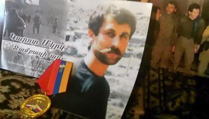 "The Artsakh war hero Eagle of Jambaz, Karot Mkrtchyan was born on this day in 1964". Karen Hovhannisyan