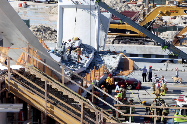 At least four dead in Florida university bridge collapse