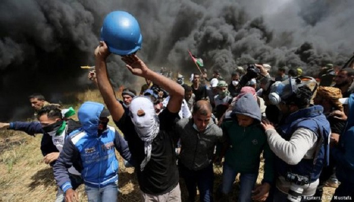 Новые столкновения между палестинцами и армией Израиля