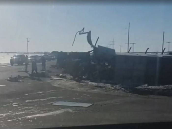 Կանադայում հոկեյի թիմի մասնակցությամբ վթարի վայրից կադրեր են հրապարակվել (տեսանյութ)