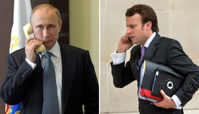 Макрон позвонил Путину