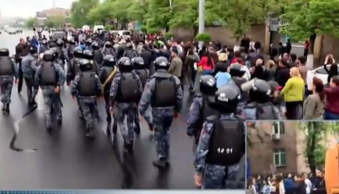 Ուղիղ միացում՝ Երևանում տեղի ունեցող բողոքի աննախադեպ ցույցերից
