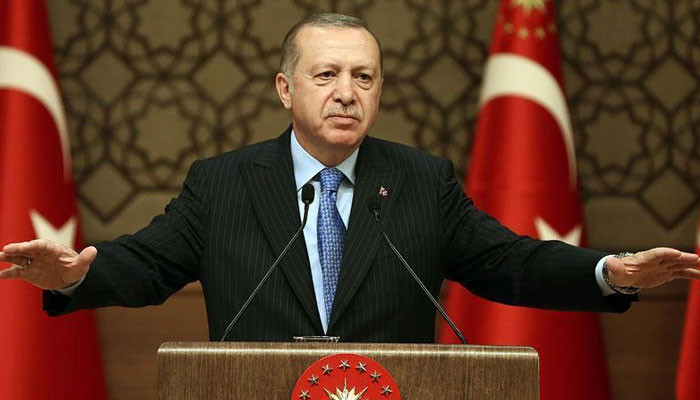 Эрдоган призывает турков менять евро и доллары на лиры