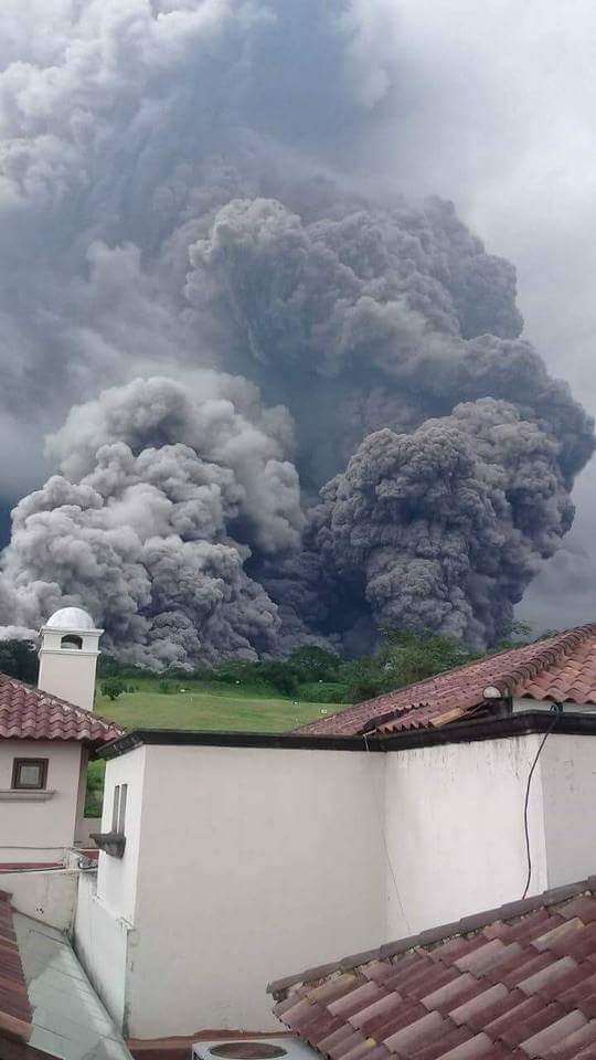 Guatemala volcano: Dozens die as Fuego volcano erupts