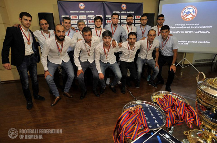 Կայացել է ֆուտզալի Հայաստանի առաջնության մրցանակաբաշխությունը