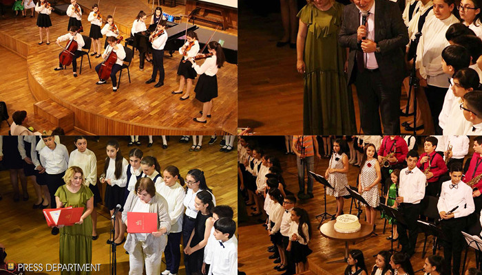Տոնական համերգ՝ նվիրված Ալեքսեյ Հեքիմյանի անվան երաժշտական դպրոցի հիմնադրման 35-ամյակին