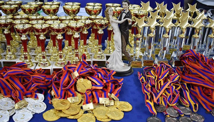 Ստեփանակերտում կայացել է սպորտային պարերի միջազգային մրցույթ-փառատոն