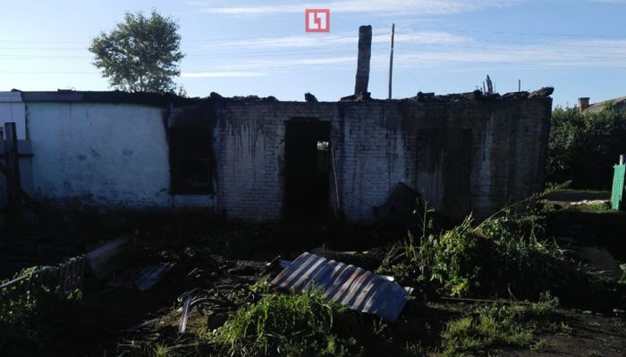 Названа предварительная причина пожара под Новосибирском, где погибли трое детей