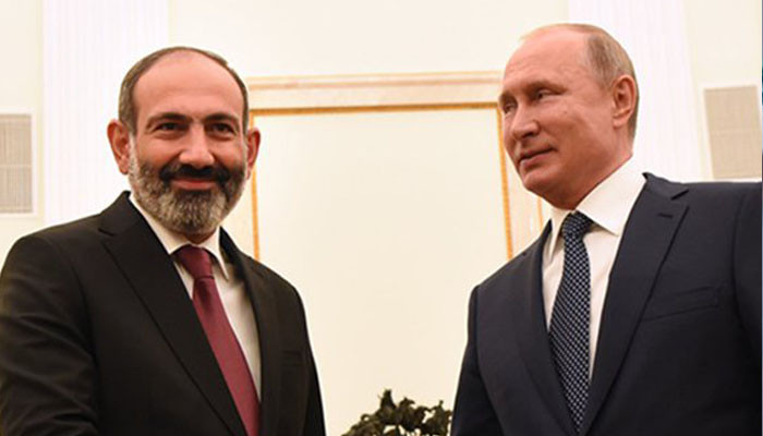 Путин и Пашинян отметили поступательное развитие отношений России и Армении
